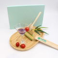 Amazon Hot Sale Eco Friendly Bamboo Cutlery Utensils Set For Travel Fast Food Eating